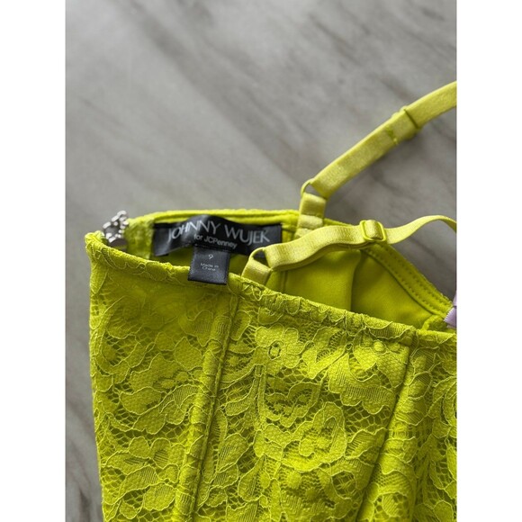 Johnny Wujek Lace Bodysuit Size 9 Nwt - Picture 10 of 10